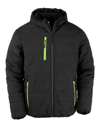 Result Black Compass Padded Winter Jacket R240X