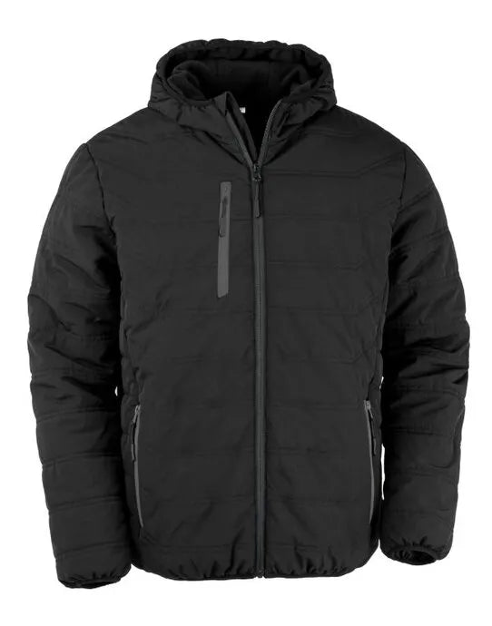 Result Black Compass Padded Winter Jacket R240X