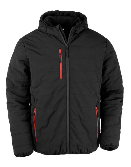 Result Black Compass Padded Winter Jacket R240X