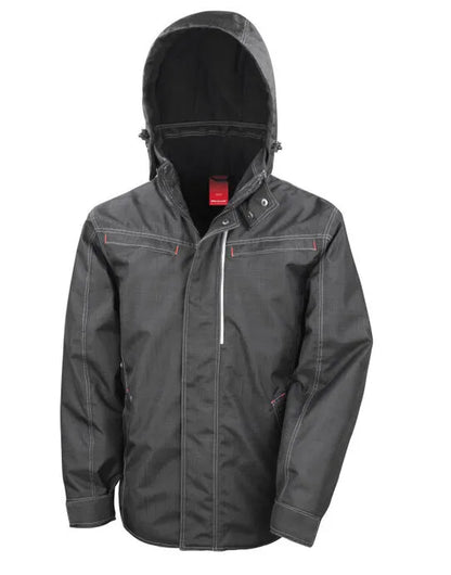 Result Workguard Denim Texture Jacket R326X - - Customisable Jacket