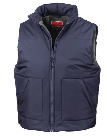 Result Fleece Lined Bodywarmer R44X