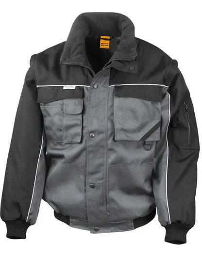 Result Workguard Zip Sleeve Pilot Jacket R71X