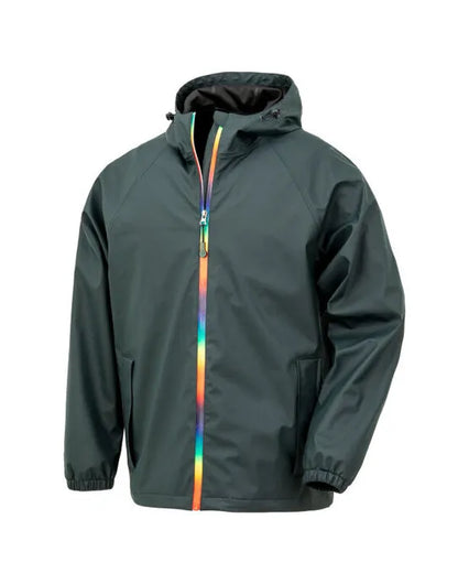 Result Genuine Recycled Result Prism PU Waterproof Jacket R908X