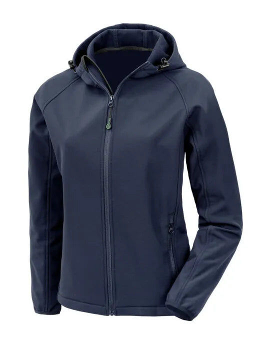 Result Ladies Recycled Pable Hood Shell R911F