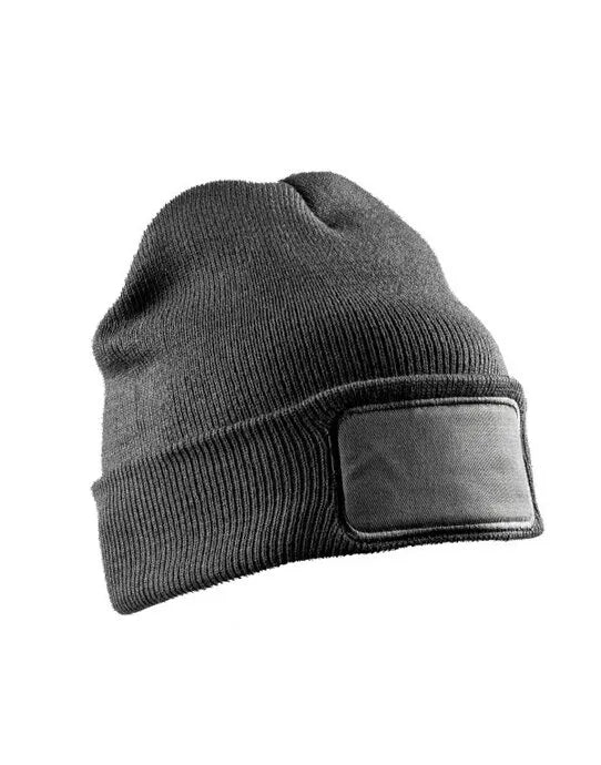 Result Recycled Dble Knit Printer Beanie rc927x