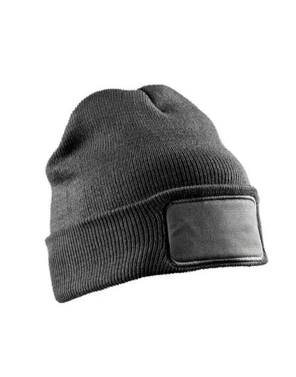 Result Recycled Dble Knit Printer Beanie rc927x