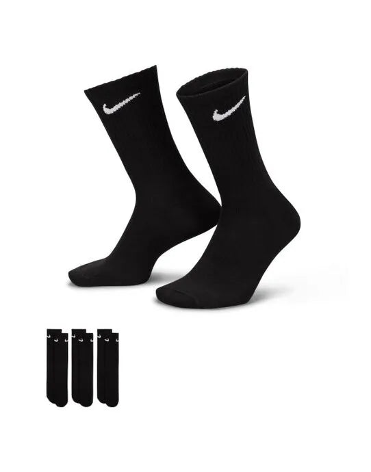 Nike Everyday Crew Socks 3 Pairs sx7676