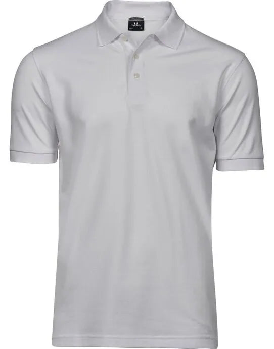 Mens Luxury Stretch Polo Shirt TJ1405