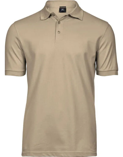 Mens Luxury Stretch Polo Shirt TJ1405