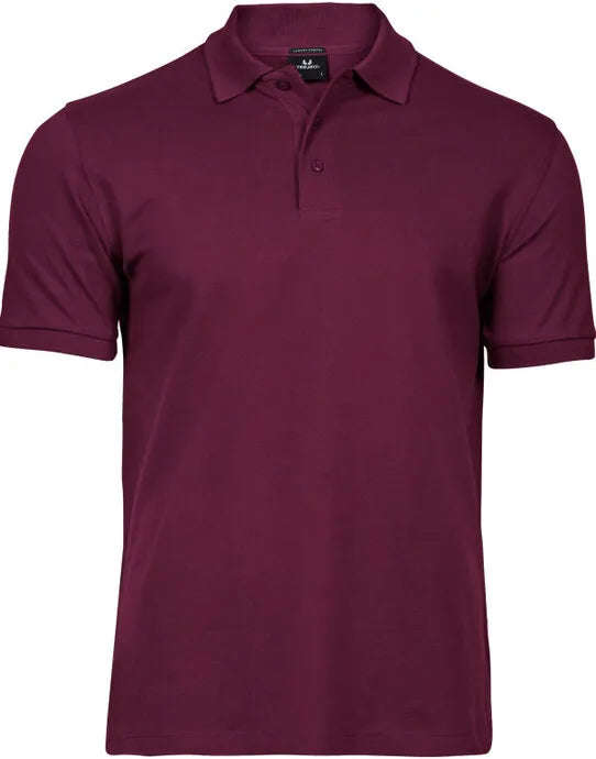 Mens Luxury Stretch Polo Shirt TJ1405