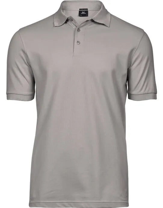 Mens Luxury Stretch Polo Shirt TJ1405