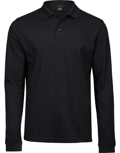Tee Jays Mens Luxury L/S Stretch Polo TJ1406