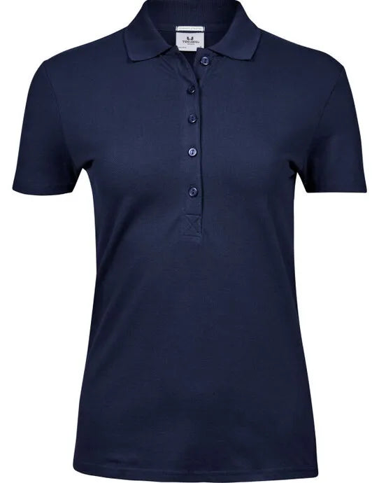 Ladies Luxury Stretch Polo Tj145 - Navy 3XL - Customisable POLO SHIRTS