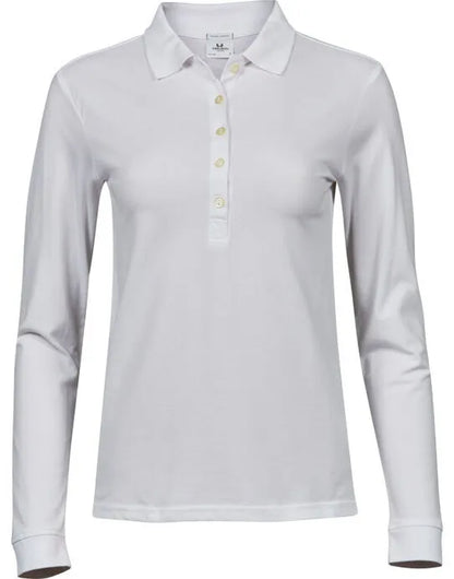 Tee Jays Ladies Luxury L/S Stretch Polo TJ146