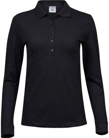 Tee Jays Ladies Luxury L/S Stretch Polo TJ146