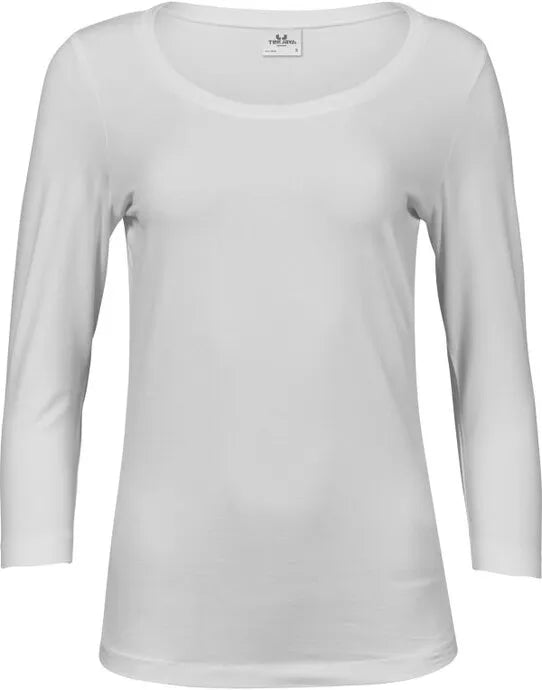 Tee Jays Ladies 3/4 Sleeve Stretch Tee TJ460