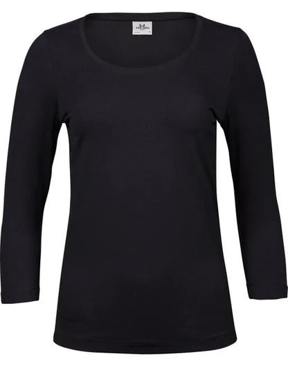 Tee Jays Ladies 3/4 Sleeve Stretch Tee TJ460