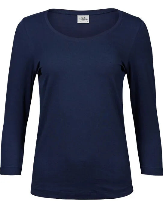 Tee Jays Ladies 3/4 Sleeve Stretch Tee TJ460