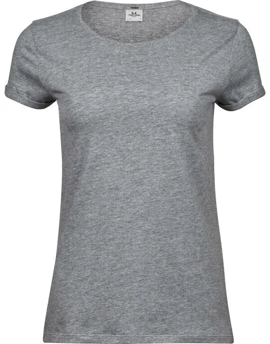 Tee Jays Ladies Roll Up Sleeve Tee TJ5063