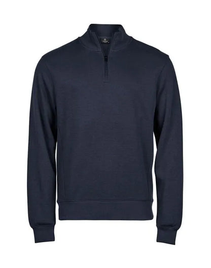 Tee Jays Ribbed Interlock Half Zip TJ5506