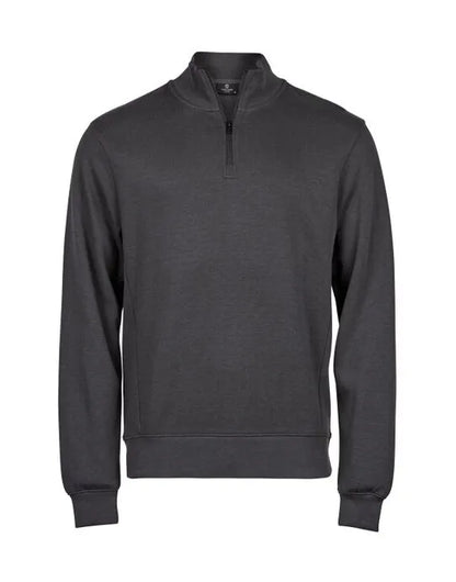 Tee Jays Ribbed Interlock Half Zip TJ5506