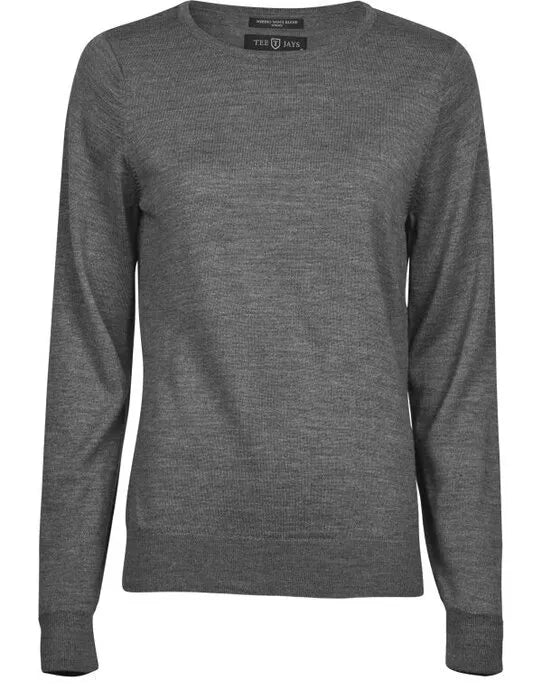 Tee Jays Womens Crew Neck Sweater TJ6006