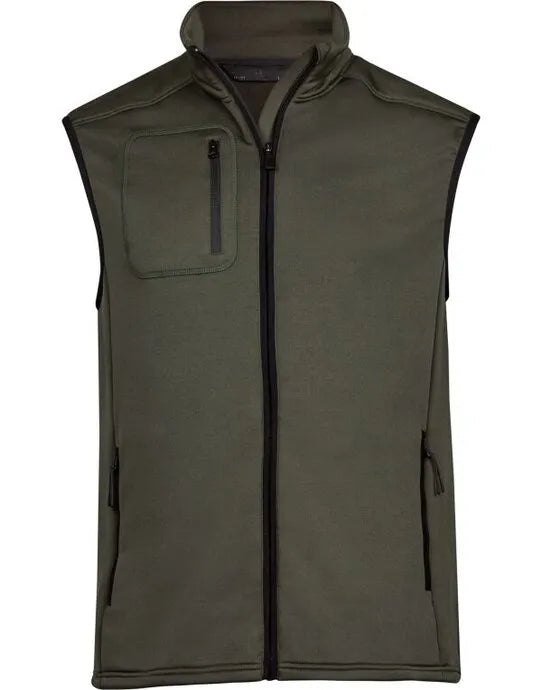 Tee Jays Mens Stretch Fleece Bodywarmer TJ9104