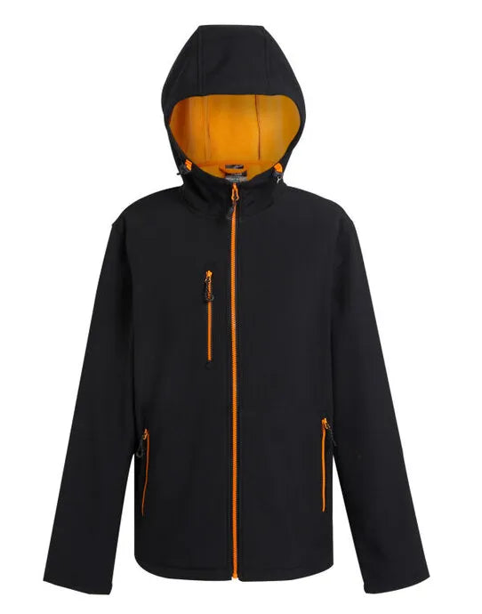 Regatta Professional Regatta Navigate 2-Layer Hood Softshell TRA705 - - Customisable Softshell Jacket