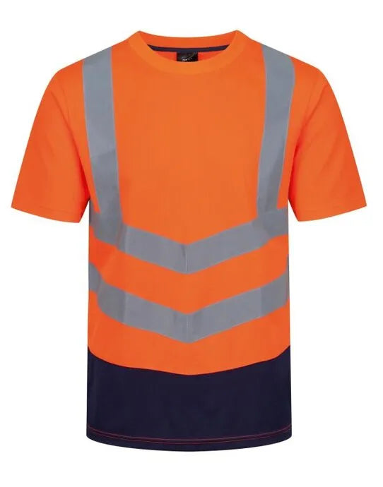Regatta High Visibility Regatta Hi Vis Pro Short Sleeve T-Shirt TRS194