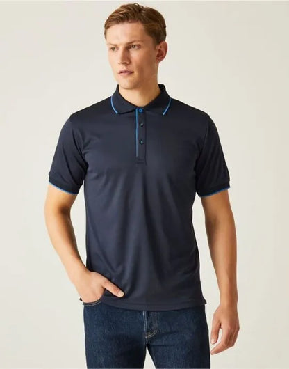 Regatta Professional Regatta Navigate Short Sleeve Polo TRS264 - Navy French Blue - Customisable Polos