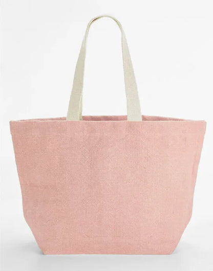 Westford Mill Soft Washed Jute Beach Bag w466