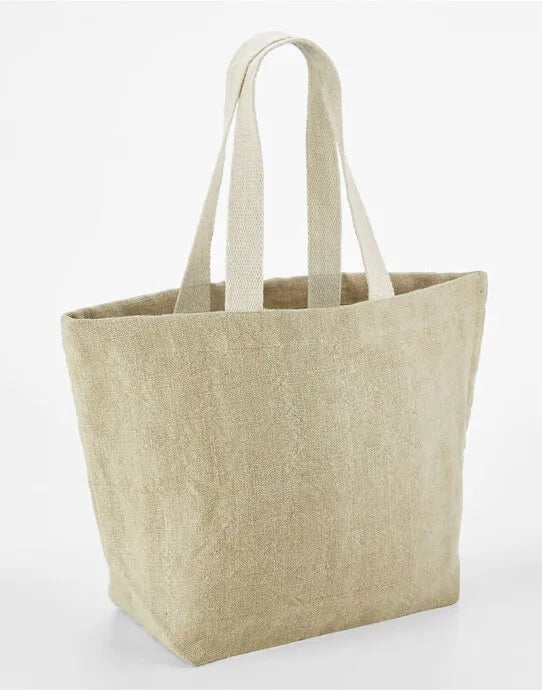 Westford Mill Soft Washed Jute Beach Bag w466