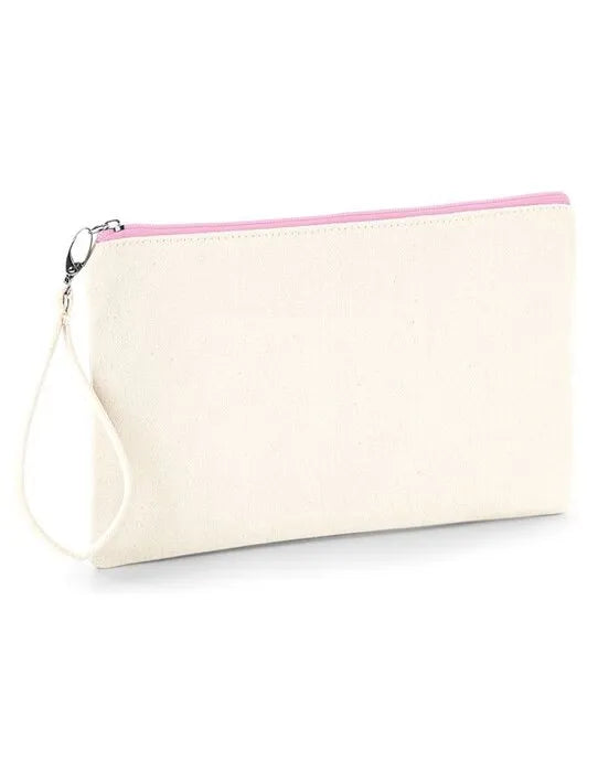 Westford Mill Canvas Wristlet Pouch w520