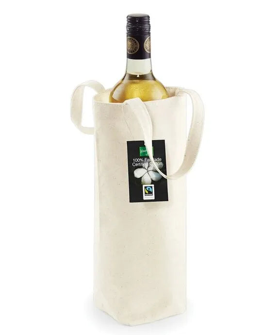 Westford Mill FairtradeCotton Bottle Bag w620