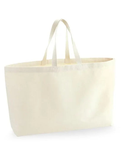 Westford Mill Oversized Canvas Tote Bag w696