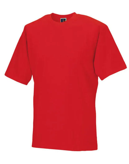 Russell Classic T - Bright Red - ZT180M - - Customisable T-Shirt