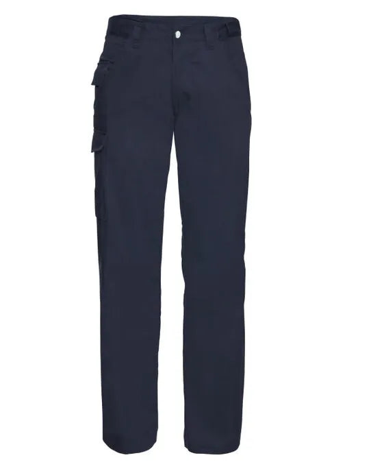 Russell Collection Russell Polycotton Twill Trousers Reg 001mr