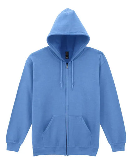 Gildan Heavy Blend Adult Zip Hood Sweat - Carolina Blue - 18600