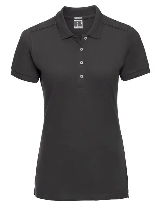 Russell Collection Russell Ladies Fitted Stretch Polo 566F