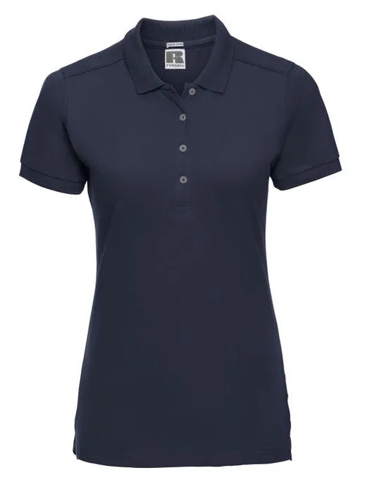 Russell Collection Russell Ladies Fitted Stretch Polo 566F