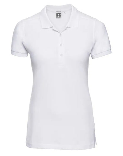 Russell Collection Russell Ladies Fitted Stretch Polo 566F
