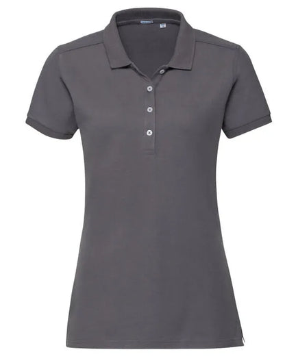 Russell Collection Russell Ladies Fitted Stretch Polo 566F