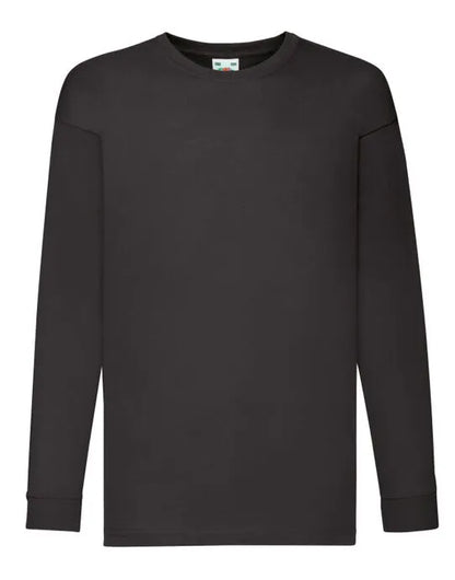 Kids Valueweight Long Sleeve T 61007 - - Customisable T-Shirt