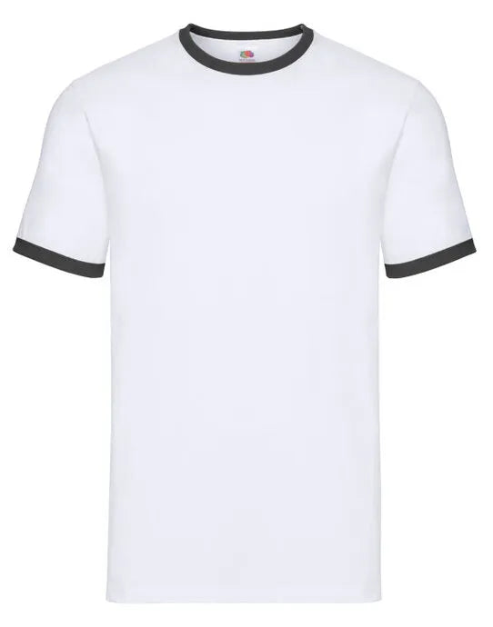 FOTL Mens Valueweight Ringer T 61168