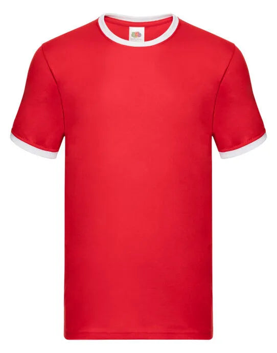 FOTL Mens Valueweight Ringer T 61168