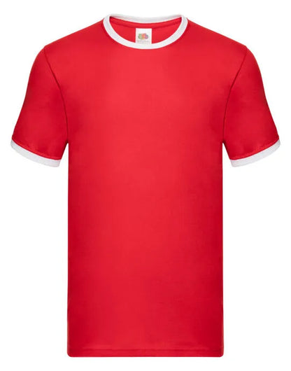 FOTL Mens Valueweight Ringer T 61168