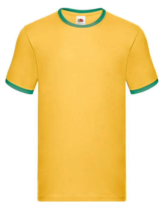 FOTL Mens Valueweight Ringer T 61168