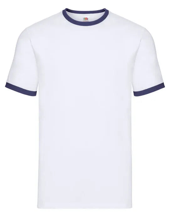 FOTL Mens Valueweight Ringer T 61168