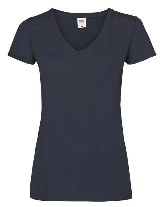 Ladies Valueweight V Neck T 61398