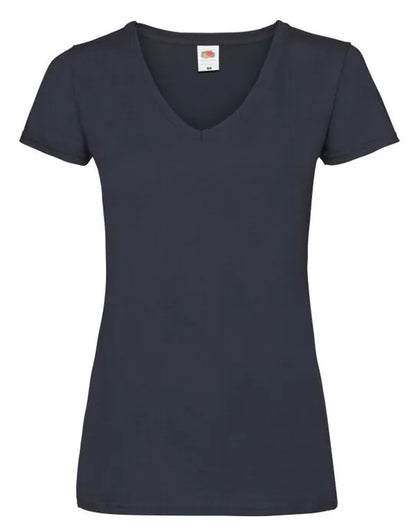Ladies Valueweight V Neck T 61398
